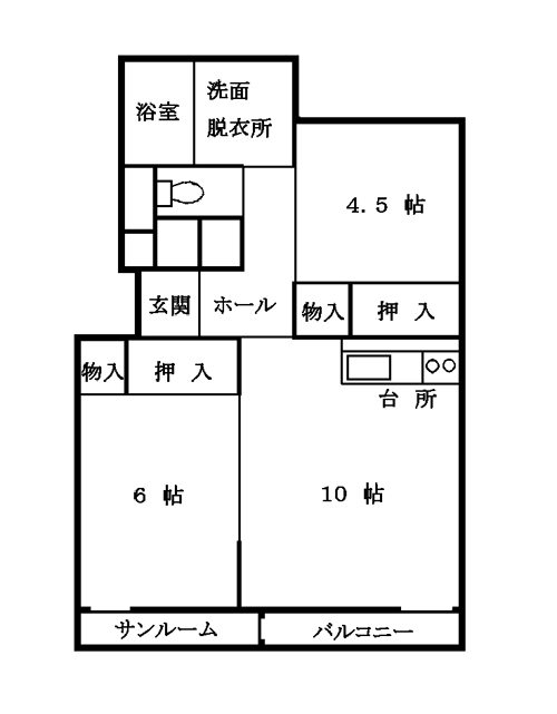 栄町公営住宅3号棟間取り図_1