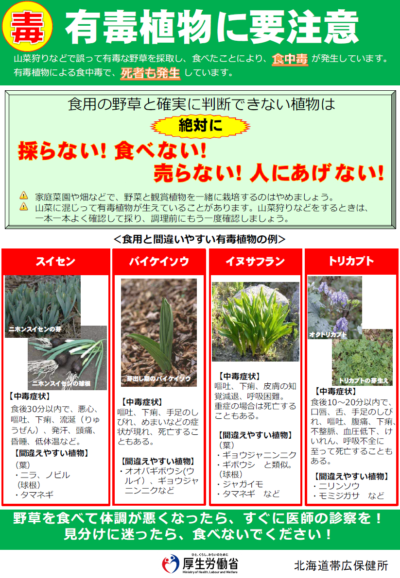 注意しましょう