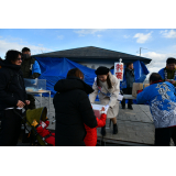 特産品が当たる抽選会