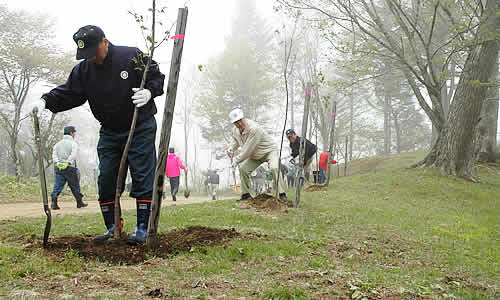 町民の森植樹祭